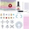 Strass Dentaire，Kit Strass Dentaire，Colle Strass Dentaire，Tooth Gem Kit avec 120 cristaux – Pierres scintillantes et amovibles pour fêtes, cosplay et nail art