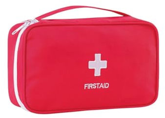 JEYORZY 1 Pcs Botiquin Viaje, Botiquín de Primeros Auxilios, Bolsa Botiquin Vacia,Bolsa Médica Vacio, Primeros Auxilios Portátil Bolsa, Kit de Primeros Auxilios, Camping Bolsa de Primeros Auxilios