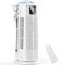 Portable Air Cooler, 4 in 1 Air Conditioner, 1350ML Evaporative Conditioner 120° Oscillating 3 Speeds Tower Fan, 1-12H Timer Quiet Spray Air Cooler Fan for Home Office Travel