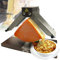 Appareil à raclette électrique de comptoir, appareil à raclette à demi-meule de fromage, réglable en hauteur pour restaurant, cuisine, multifonction, angle réglable