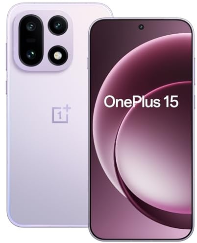 OnePlus 15 Tri-chip AI smartphone with Snapdragon 8 Elite Gen5, 6.78 165Hz Display, 7300mAh Battery, Triple 50MP Flagship Cameras, 16GB RAM+512GB Storage, Ultra Violet - 3 Year Extended Warranty