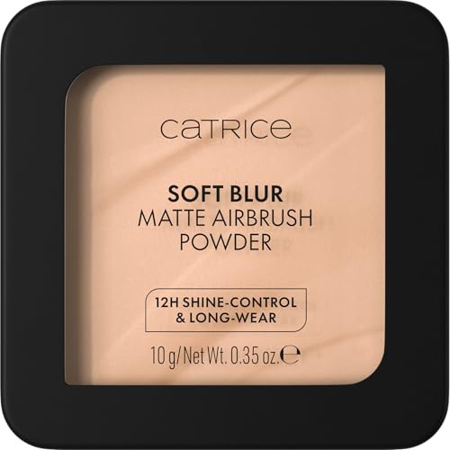 Catrice - Mattierendes Puder, Soft Blur, matt, Airbrush – 030 W, Beige