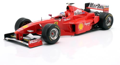 OPO 10 Auto in Miniatura Compatibile con la Ferrari F300#3 del Signor Schumacher, Vincitore del GP del Canada di Formula 1 1998, Scala 1/18 IXO WERK83 18033001