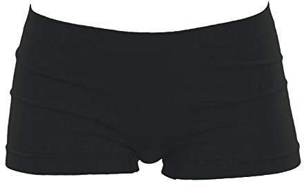 Toocool Niña Danza y Gimnasia Artística - Culotte Fitness y Ropa Interior Deportiva LO-YQ7079 [12-14, Negro]