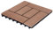 Deuba® WPC Fliesen 30x30 cm Stecksystem Zuschneidbar Drainagesystem Terrasse Balkon Garten Klickfliesen Mosaik Terrakotta
