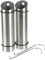 Janoon Set of 2 Compact Stainless Steel Hanging Humidifier Radiator, Regulates Dry Air Moisture Humidity Control, Silver