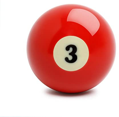 Billiard Pool Table Standard Replacement Ball 2 ¼” - 57.2 mm