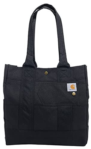 Carhartt Gear B0000380 Vertical Snap Tote - One Size Fits All - Black