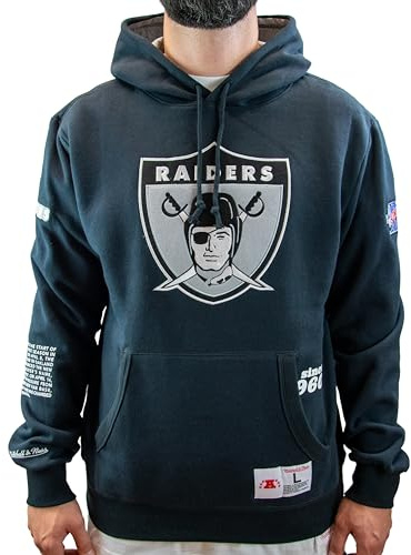 Mitchell & Ness (NBA/NFL/NCAA Team Origins Fleece Kapuzenpullover, Herren, Frauen, Kinder, Unisex, Frühling, Sommer, Herbst, Winter