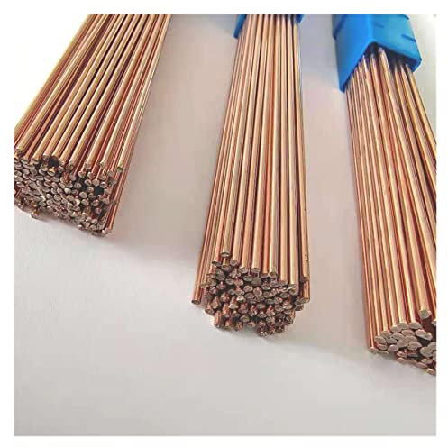 Baguette de soudage en laiton 1.0/1.5/2.0mm * 500mm fil de soudage électrode en Bronze baguette de soudure pas besoin de poudre de soudure baguette de soudage 5/10 pièces ( Size : Flat 3.2x1.3mm 5pcs