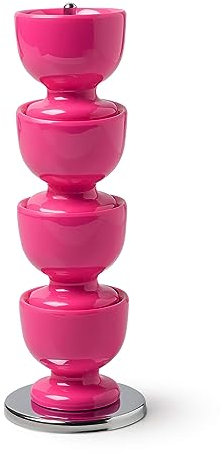 Zeal G277H Set of Egg Cups, Melamine, Neon Pink