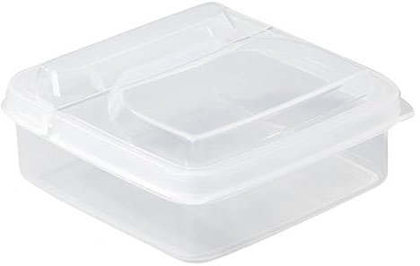 PBENO Vorratsdosen Flip-Käse-Aufbewahrungsbox, Kühlschrank, Obst, Frischhaltebox, Butter-Verpackungsbox, Aufbewahrung, Frischhaltebox für Home Küche