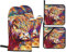 Oven Mitts And Pot Holders Set Of 4 Highland Cow Heat Resistant Kitchen Oven Glove For Cooking Baking Grilling