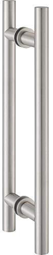 KWS 81423507252 Türgriff 8142, Länge 720 mm, Aluminium Edelstahl-Effekt,