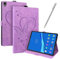 JayModCase Case for Lenovo Tab M8 FHD TB-8705F/N/M8 HD TB-8505F/X/M8 3rd Gen TB-8506, PU Leather Flip Stand Function Cover with Card Slot Protective Tablet Case (Purple)