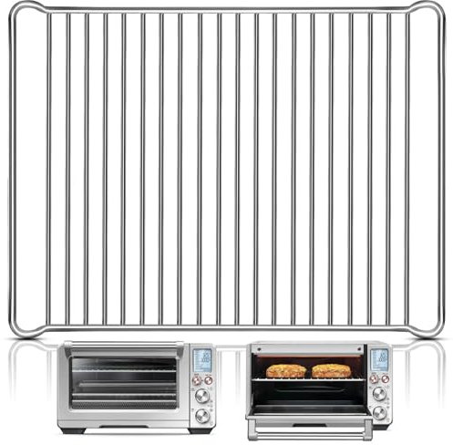 GWBSXM Rejilla inteligente para horno Breville BOV900BSS, 16.5 x 12 pulgadas, accesorios de freidora de aire de acero inoxidable, piezas de repuesto, bandeja para hornear, apto para lavavajillas