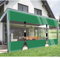 CAQXAQP Plane Transparent mit ösen 2mx3,8m Abdeckplane Wasserdicht Gartenmobel,0.5mm Regenplane Balkon Seitenplanen pavillon mit 2 Reißverschluss für Zeltplane Carport Terrasse