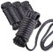 Aheszeed 4PCS 3/8IN × 15FT Boat Dock Lines, Braided Nylon Boat Rope for Docking with Loop, Marine Boat Anchor Rope Fit for Docking Boats, Premium Docking Ropes for Boats - Black