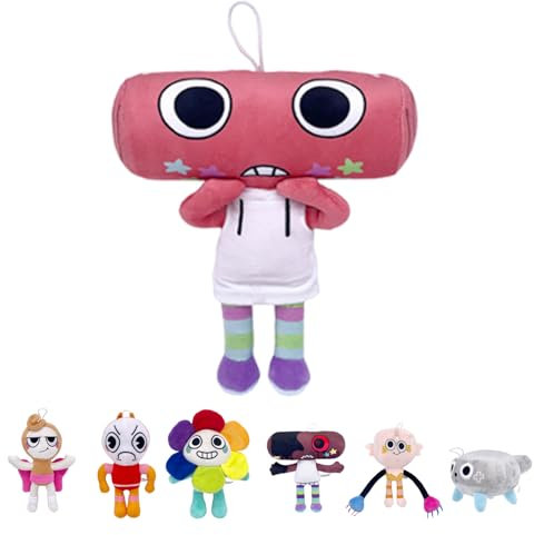 HYDTQCL Dandy Horror Games Plush, 30 cm Dandys World Plush, für Jungen Mädchen Kinder Fans Geburtstag Geschenk (D)