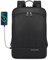 Laptop Backpack, Men & Women Business Travel Computer Bag with USB Charging Port, Rucksack for College, Fits for 15.6'' Laptop, Water Resistant & Lightweight, Black (Black)