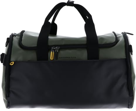 MANDARINA DUCK Reisetasche Eco Coated Duffle Bag Pine Green Khaki