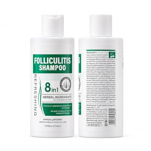 Shampoo Collection for Daily Hair Care, Pump Bottle Cleansing for Fresh Clean Feel, Rich Lather, Easy Rinse Formula, Multiple Options(Herbal Refresh260ml/9.15oz)
