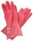 esowemsn A Pair of PVC Quick Fruit Vegetable Potato Processing Tools Rubber Peelers Gloves Kitchen Assistant Household Cleaning Accessories Gloves (Rose Red)