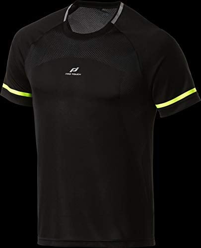 Pro Touch Herren Herren T-Shirt T-Shirt Rakin IV, Black/Grey, XXL, 273300