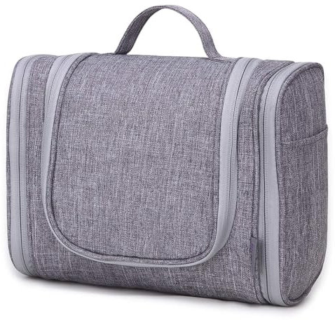 WindTook Kulturtasche Damen Herren Kulturbeutel zum aufhängen Kosmetiktasche Waschbeutel Koffer Waschtasche Reise Tasche Schminktasche Makeup für Frauen Männer Jungen, 25x12x21 cm