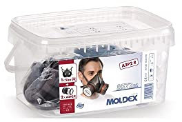 Moldex Atemschutzbox A2 P2 R D Größe M, Serie 8000, organische Gase und Partikel