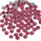 BEADSLAND 1440 Pezzi Strass Retro Piatto, Cristalli Strass per Unghie,Rosa,SS10(2,7-2,9 mm)