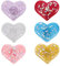 Sewroro Diamond Painting Cover Mind 6Pcs 5D Diamant Malerei Push Pin Magnet Herzförmige Diamantmalerei- Abdeckhalter für Diamant Painting Supplies