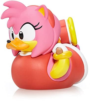 TUBBZ Sonic The Hedgehog Amy Rose Sammel-Enten-Vinylfigur - Offizielle Sonic Merchandise - TV, Filme & Videospiele