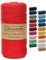 Likeecords Makramee Garn 2mm x 200m Baumwollgarn Makramee-Seil, Makramee-Schnur,Bunte Baumwoll-Bastelschnur zum Aufhängen Pflanzenaufhänger Basteln Stricken （Rot）