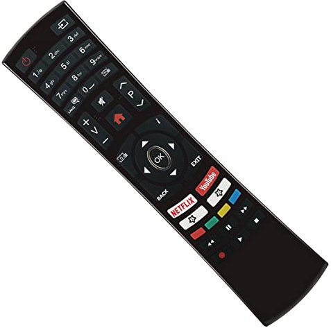 ALLIMITY Mando a Distancia Reemplazo por Telefunken Vanguard AYA ONWA QILIVE Saba SB55UHD18 Q24-822 49FHD19T2STV A55UHD4805 V32289SMW V55289UHD TE43292S31Y2P D32H287M4CWI D40U297M4CW D50U293N4CWH