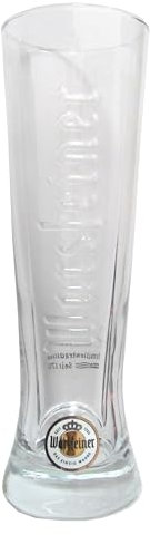 Warsteiner Brauerei - geprägtes Bierglas - Glas 0,2 l.