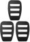 HDGSAFD 3 Stück Einstecktuchhalter, Einstecktuch, Herren-Einstecktuch, Anzug-Einstecktuch, Seiden-Einstecktuch, Herren-Taschentuch, Herren-Anzugzubehör, Einstecktuch-Halter