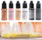 Metallic Alcohol Ink Set 6 Color Concentrated Extreme Shimmer Alcohol-Based Inks for Epoxy Resin Acrylic Pouring Paint