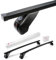 MODULA Portapacchi in Acciaio compatibile Con Volkswagen Transporter T7 - Multivan 2022-, Con tetto Con punti fissi, lunghezza 124cm, portata massima 75 kg, Nero