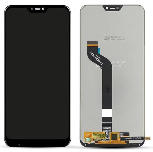 Para Xiaomi Mi A2 Lite Pantalla LCD Touch Digitizer Asamblea para Redmi 6 Pro de 5.8 pulgadas con reemplazo de marco (negro sin marco)