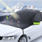 Frontscheibenabdeckung,Windschutzscheibenabdeckung Auto Magnet,Auto Abdeckung Winter,Frostschutz Auto Frontscheibe,Scheibenabdeckung Auto Winter Für Die Gegen, Schnee, EIS, Frost, Staub, Sonne(Grün)