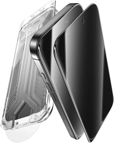 UltraGlass Ultra TOP 9H+ Verre pour iPhone 14 Pro Max Protection d'écran de confidentialité [Invisible Privacy Armor] Protecteur d'écran 14 Pro Max Trempé [Couverture complète et plus durable] 14 Pro