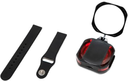 Ronyme Handgelenk-Rückspiegel, Fahrradspiegel-Armband für Mountainbikes, am Handgelenk tragbarer Weitwinkel-Fahrrad-Rückspiegel
