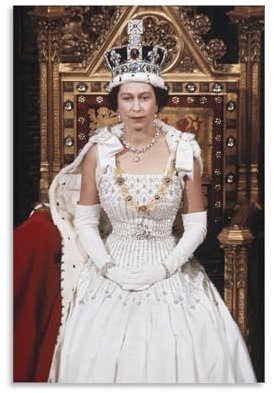 Poster Queen Elizabeth II, Elizabeth Alexandra Mary (33), Poster, Kunstdruck, Wandfoto, Malerei, Poster, Hängebild, Familiendekoration, 20 x 30 cm