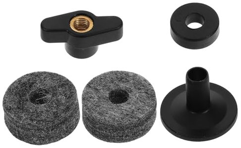 Supvox Schlagzeug-übungspad-set Mit Drum-pad-ständer Und Schlagzeug-zubehör Inklusive Beckenarm-befestigung Und Snare-drum-beckenhalterung Sowie Filzscheiben Für Beckenständer-teile Und a