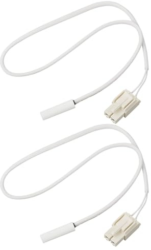 ECSiNG Temperatursensor für Kühl-/Gefrierschrank, kompatibel mit Hisense NRS9182MB NRS9182MX 2 Stück