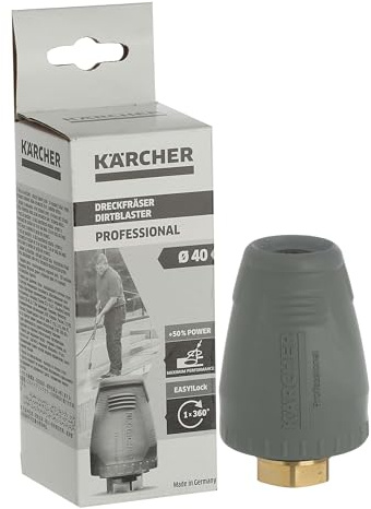 Masterpart Pressure Washer Dirt Blaster Turbo Nozzle Rotating Jet to Fit Karcher HD5/11P, HD7/15G Pressure Washers 4.114-020.0