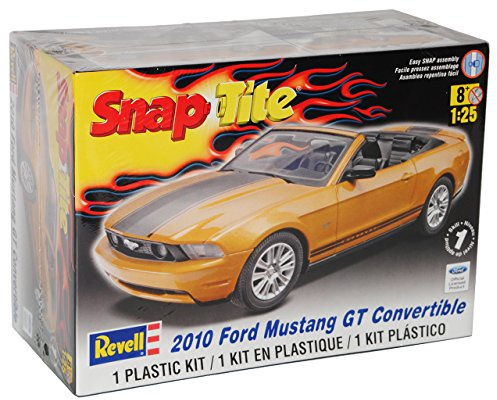 Generisch F*o*r*d Mustang GT Cabrio Gold 2010 Bausatz Kit 1/25 1/24 Revell Modell Auto