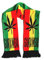 GANJA WEAR Schal Rasta Jamaika 170 cm lang