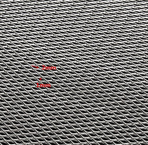 FEVERWORK 25x20cm Aluminium Modelling Wire Mesh Coarse Sheets Fine/Medium/Thick - 2mm